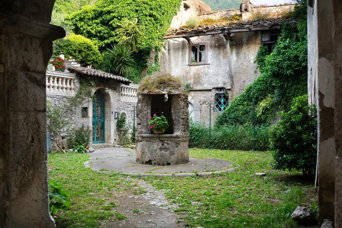 L'Osteria Aterrana nel borgo storico di Aterrana