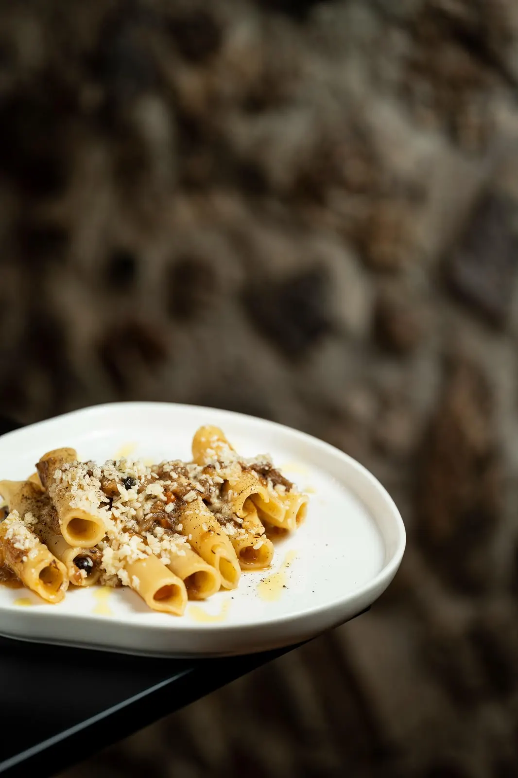 Un primo piatto della cucina dell'osteria